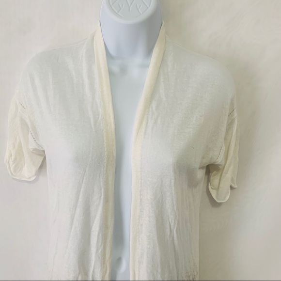 half sleeve long cardigan